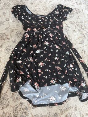 Women’s’ Black Floral Dress